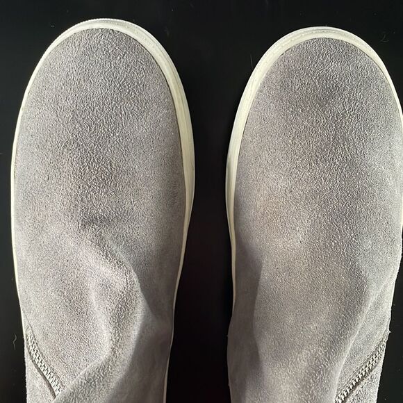 CROWN VINTAGE Zia Smoke Suede zippered ankle‎ booties leather upper size 10M - Picture 10 of 12